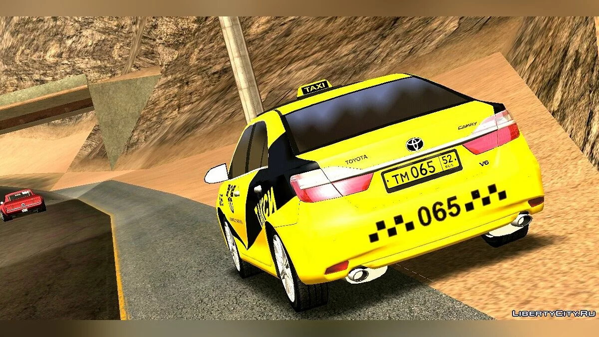 Toyota Camry 2014 ТАКСИ / GTA San Andreas (iOS, Android)
