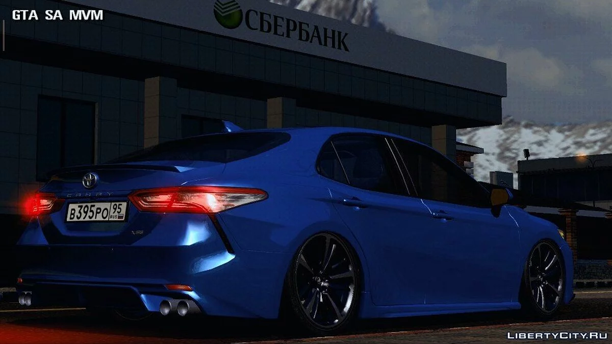 Toyota Camry 2018 — сток и полиция / GTA San Andreas (iOS, Android)