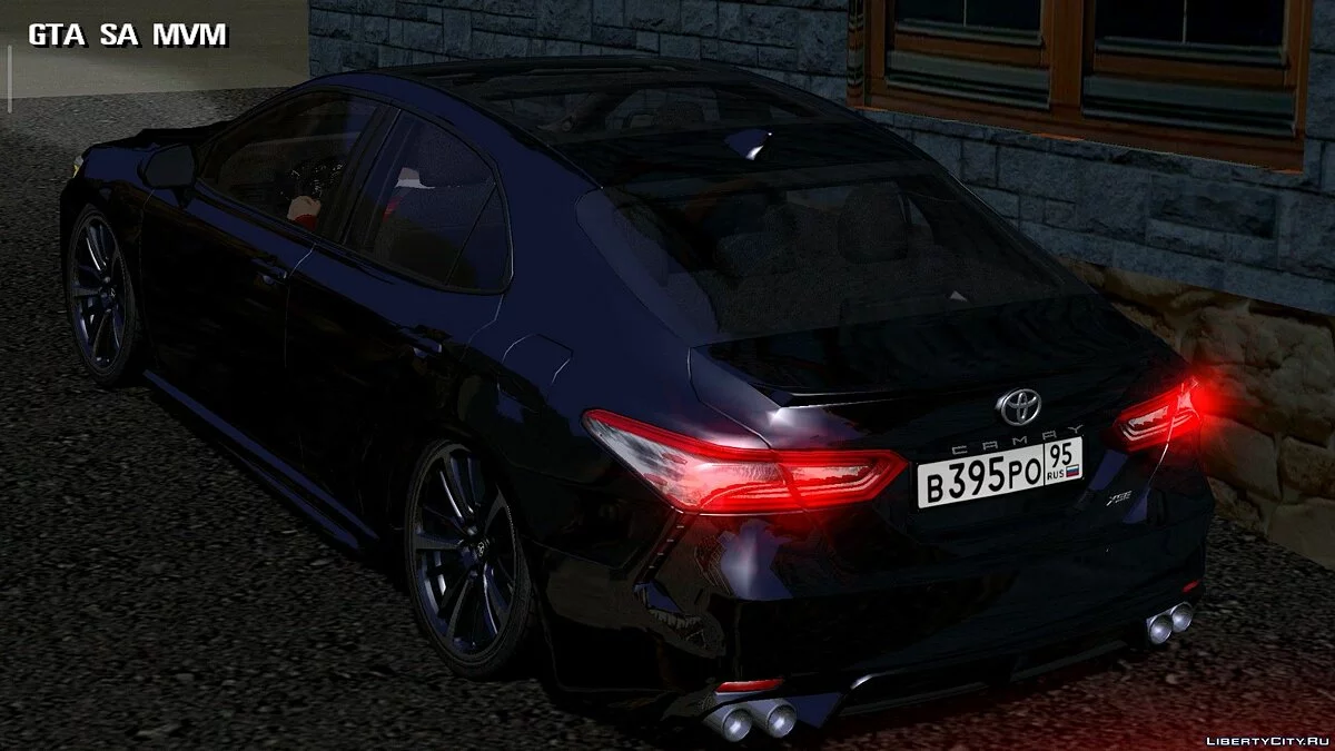 Toyota Camry 2018 — сток и полиция / GTA San Andreas (iOS, Android)