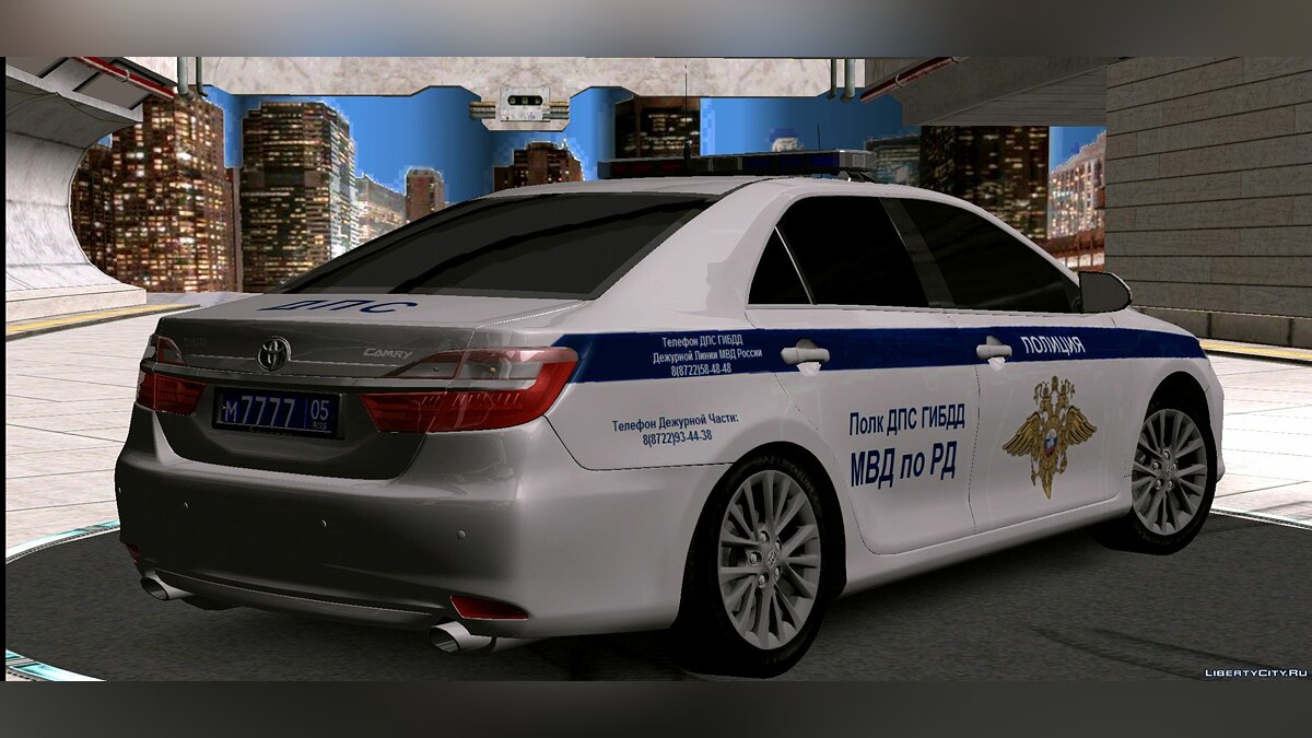 Скачать Toyota Camry Police для GTA San Andreas (iOS, Android)