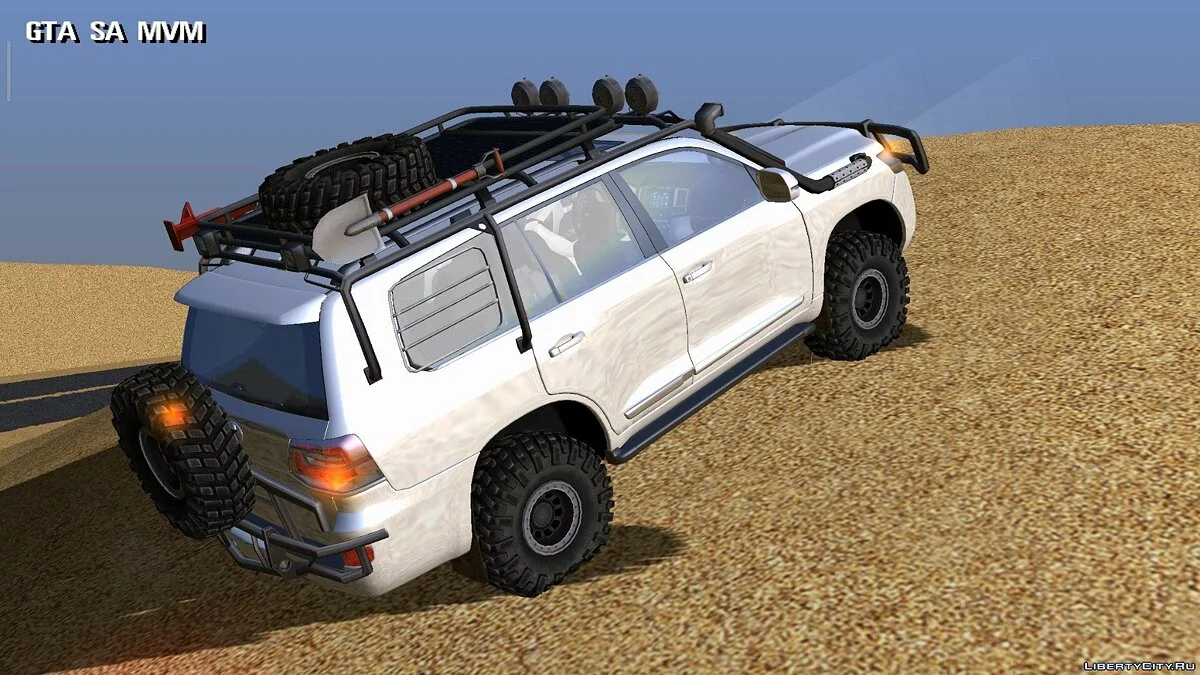 Toyota Land Cruiser 200 off-road / GTA San Andreas (iOS, Android)