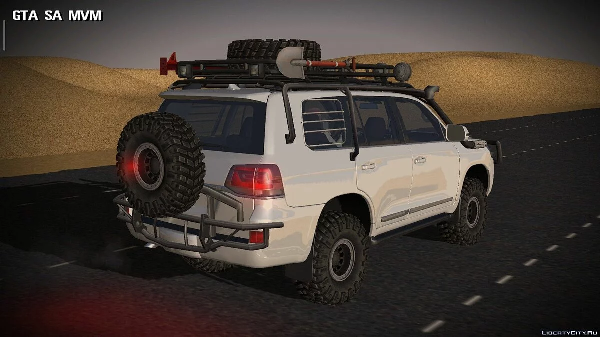 Toyota Land Cruiser 200 off-road / GTA San Andreas (iOS, Android)