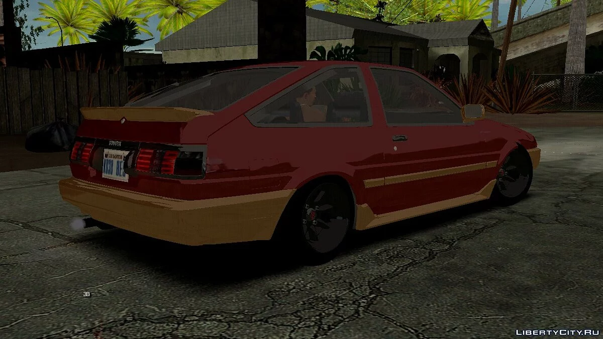 Toyota AE86 (только DFF) / GTA San Andreas (iOS, Android)
