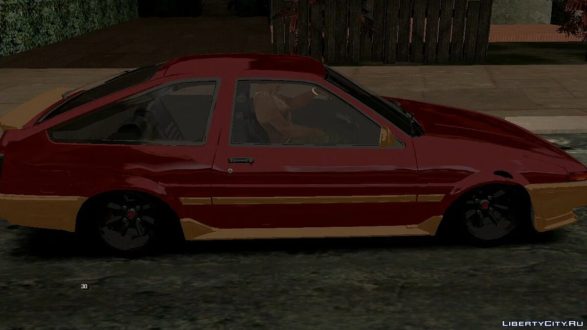 Toyota AE86 (только DFF) / GTA San Andreas (iOS, Android)