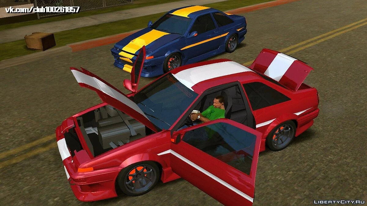 Toyota AE86 v0.2 (только DFF) / GTA San Andreas (iOS, Android)