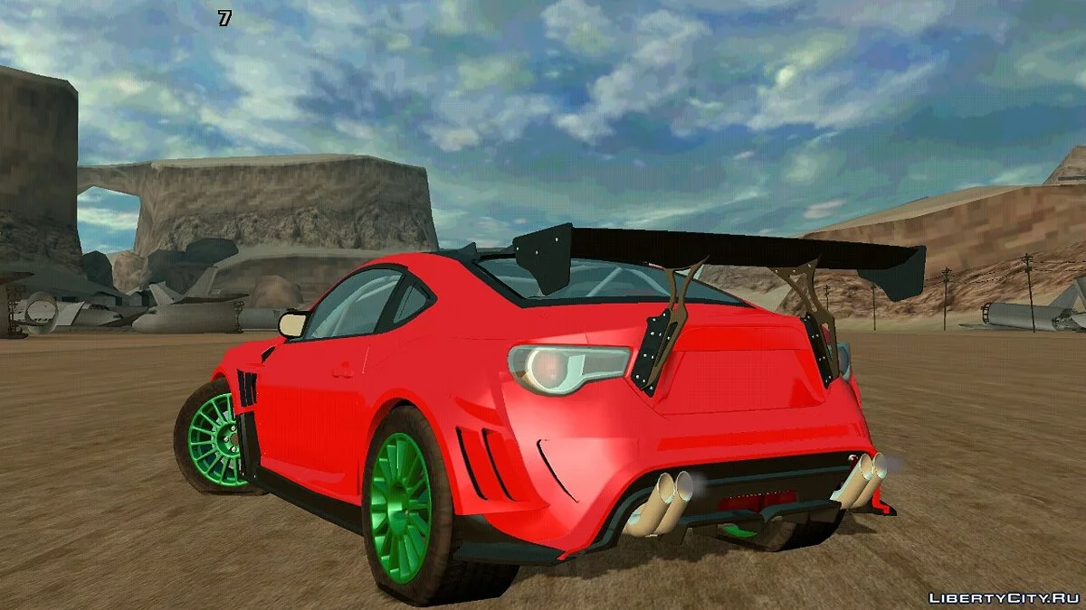 Toyota GT86 из NFS No Limits (только DFF) / GTA San Andreas (iOS, Android)