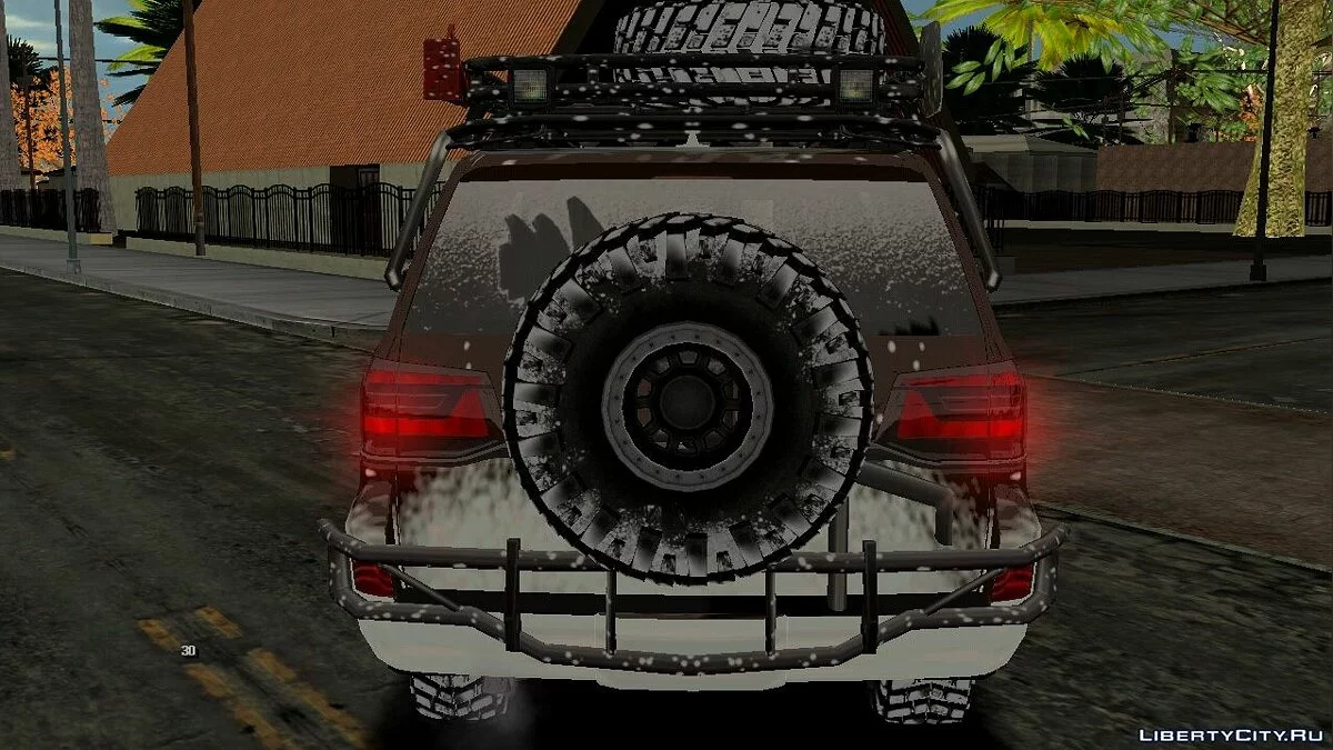Toyota Land Cruiser 200 Off Road (Зимняя версия) / GTA San Andreas (iOS, Android)