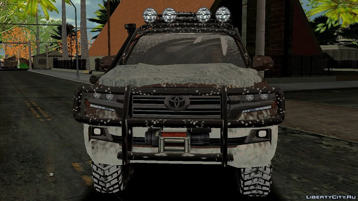 Toyota Land Cruiser 200 Off Road (Зимняя версия) / GTA San Andreas (iOS, Android)