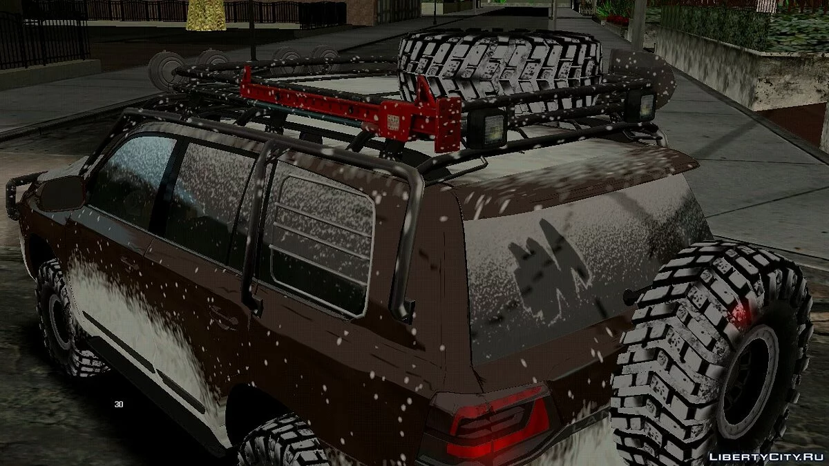 Toyota Land Cruiser 200 Off Road (Зимняя версия) / GTA San Andreas (iOS, Android)