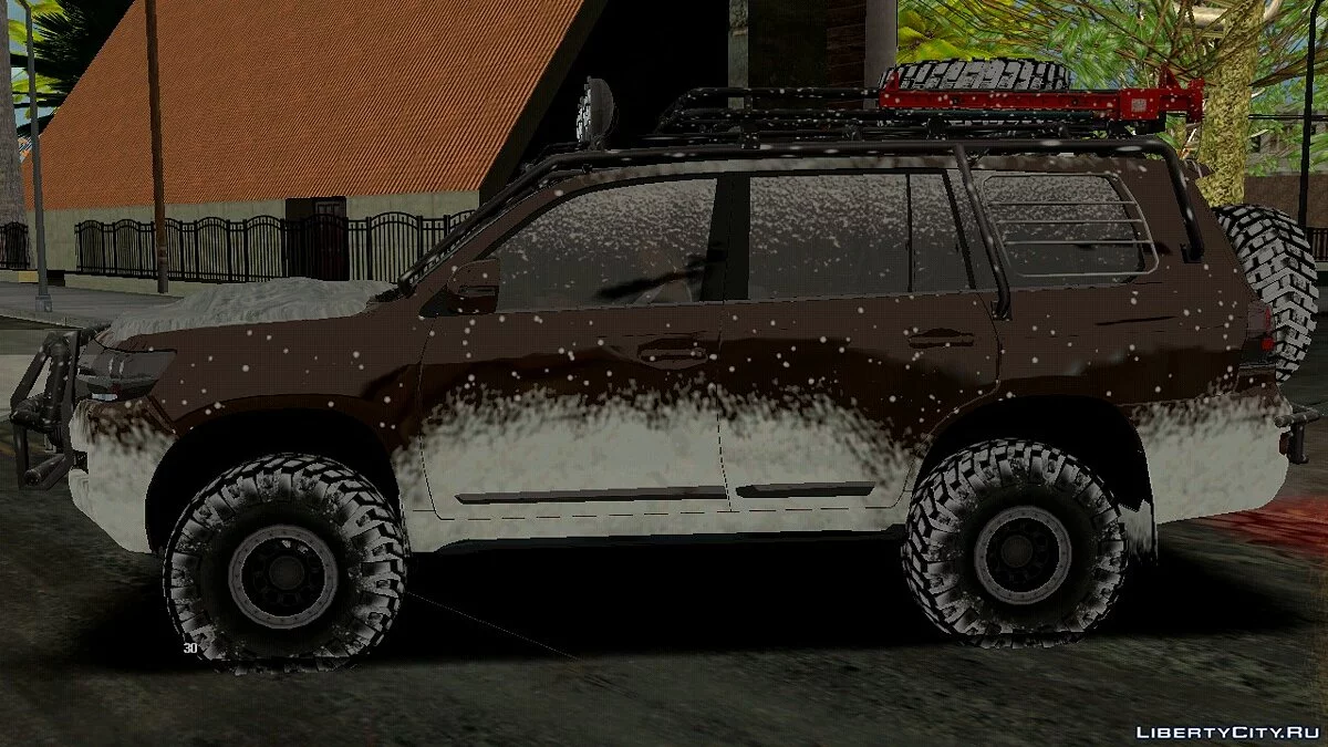 Toyota Land Cruiser 200 Off Road (Зимняя версия) / GTA San Andreas (iOS, Android)
