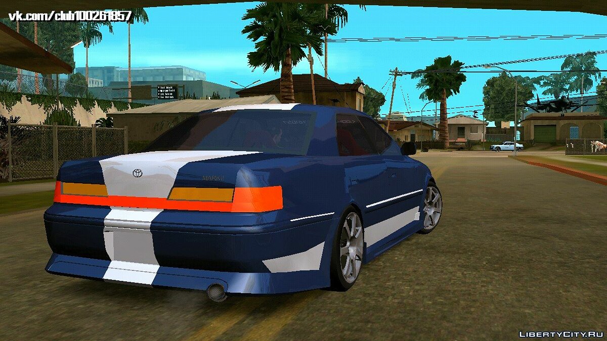 Скачать Toyota Mark II JZX100 (только DFF) для GTA San Andreas (iOS, Android )