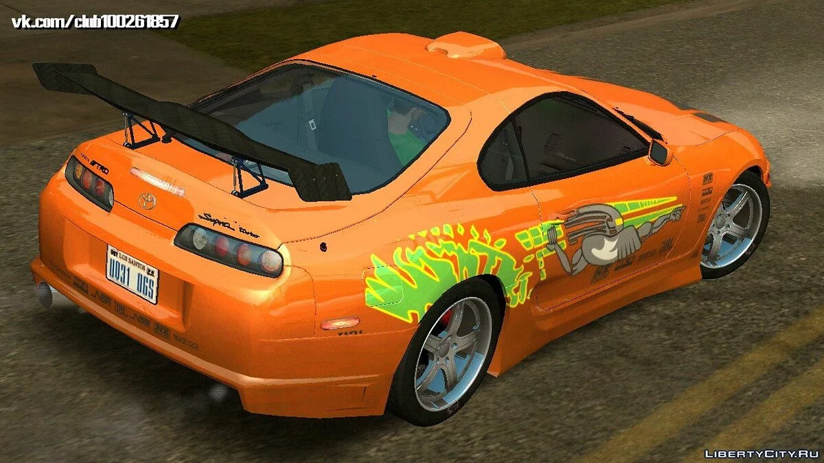 Toyota Supra TRD 1998 / GTA San Andreas (iOS, Android)
