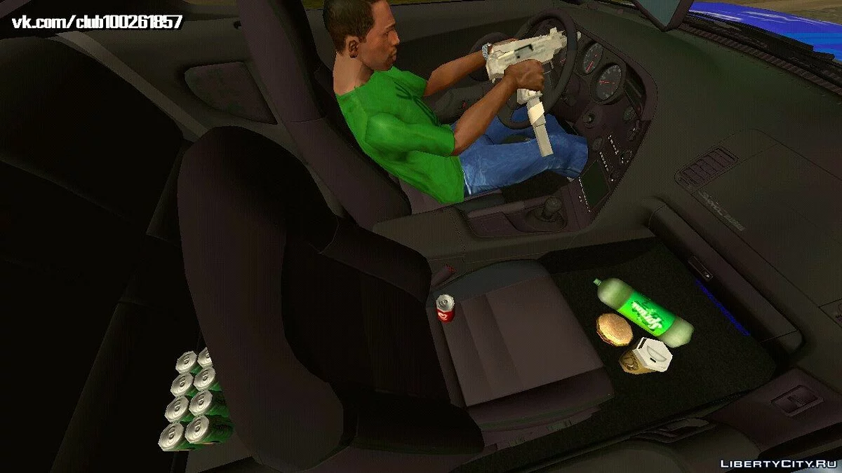 Toyota Supra TRD 1998 / GTA San Andreas (iOS, Android)