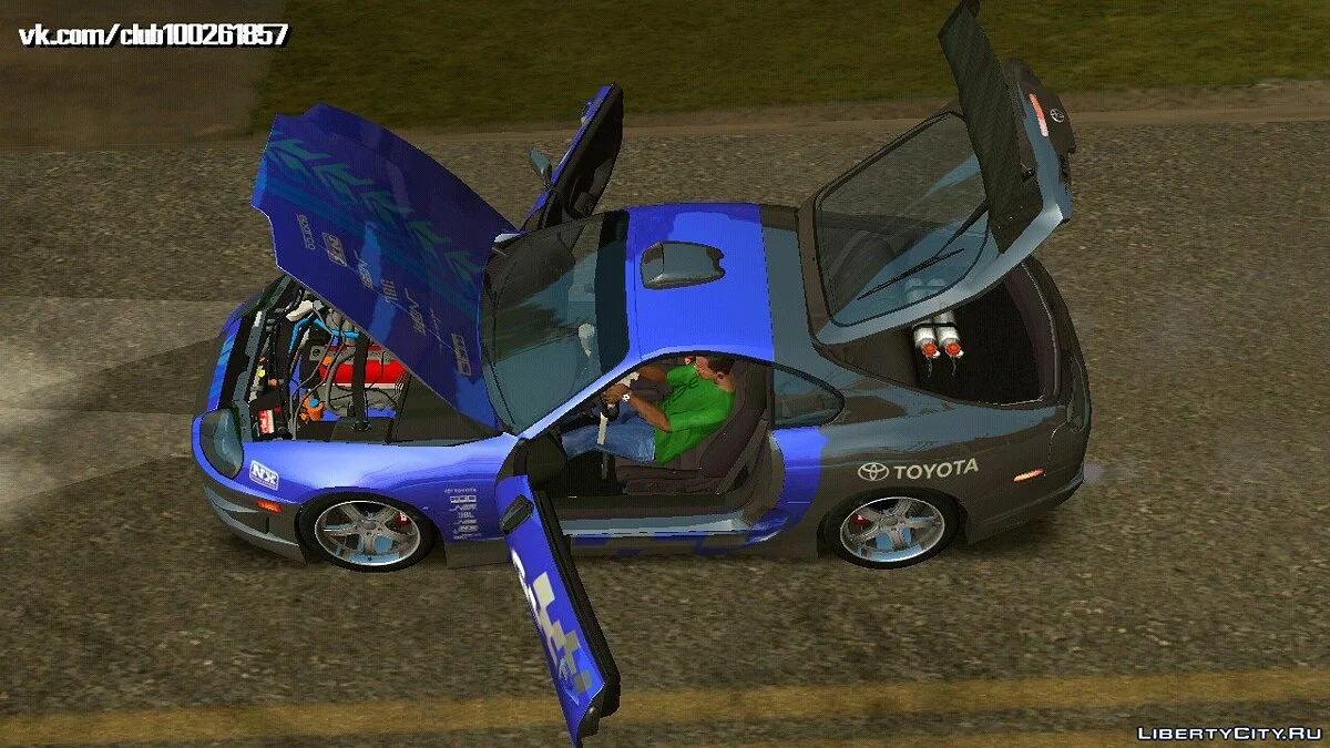 Toyota Supra TRD 1998 / GTA San Andreas (iOS, Android)