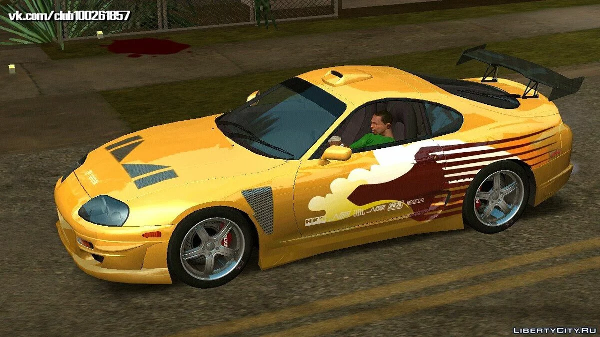 Toyota Supra TRD 1998 / GTA San Andreas (iOS, Android)