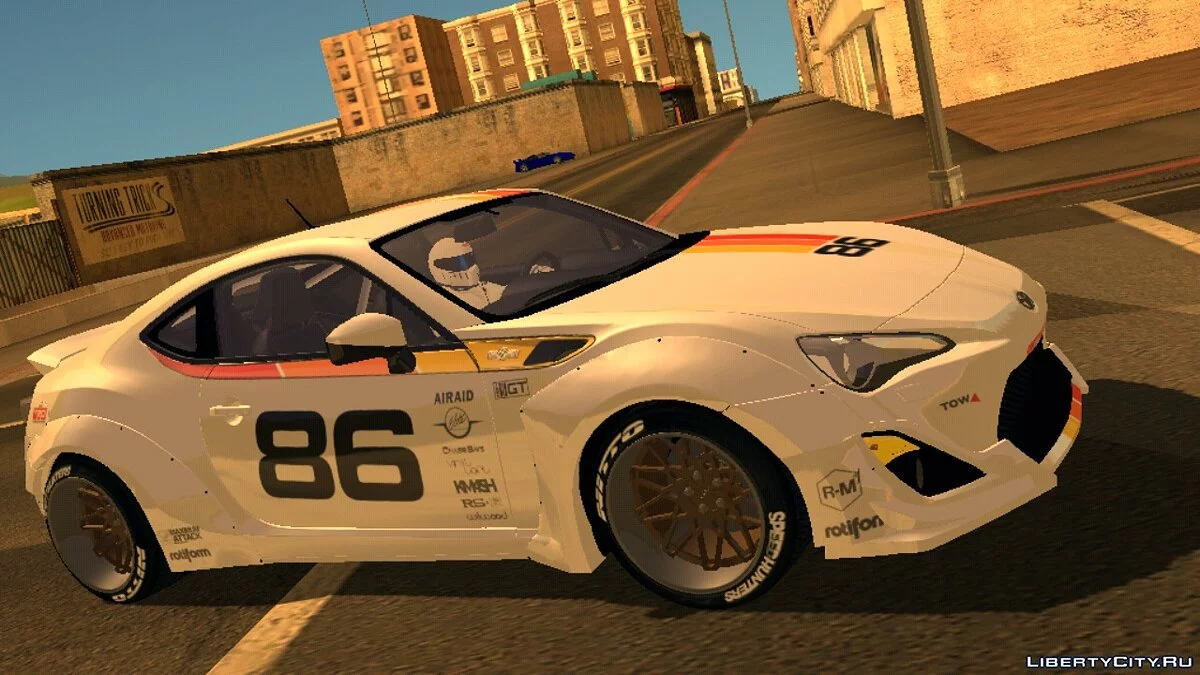 KM4SH Toyota GT86 2012 (SA lights) for mobile / GTA San Andreas (iOS, Android)