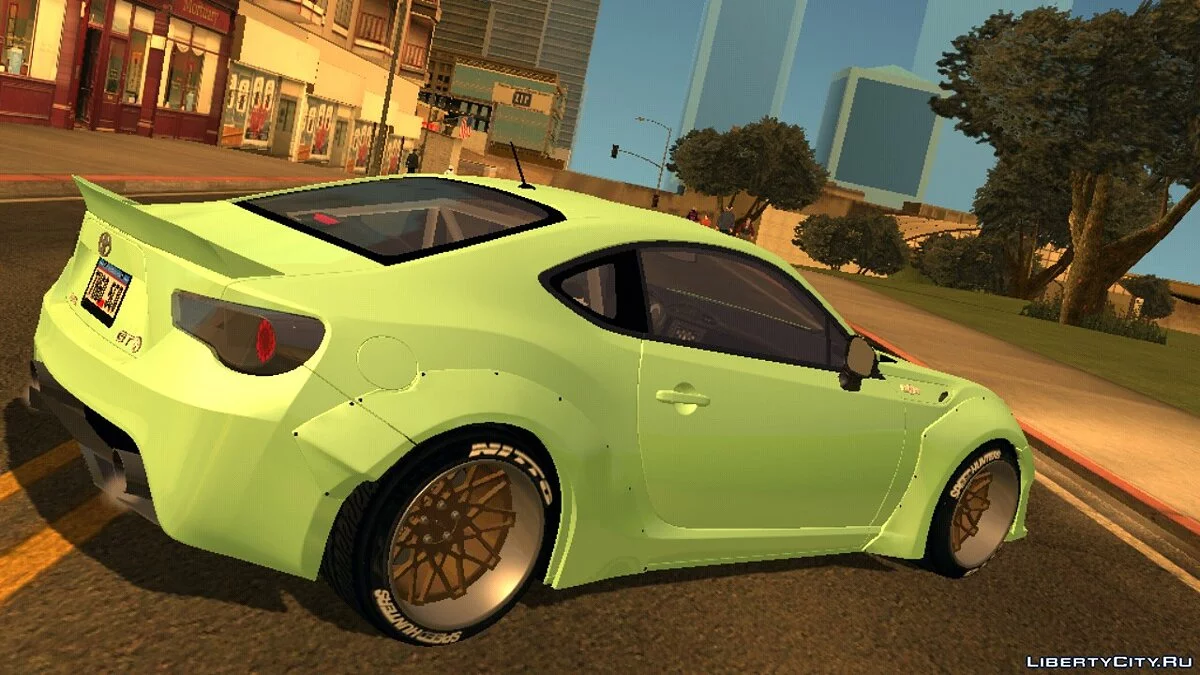 KM4SH Toyota GT86 2012 (SA lights) for mobile / GTA San Andreas (iOS, Android)