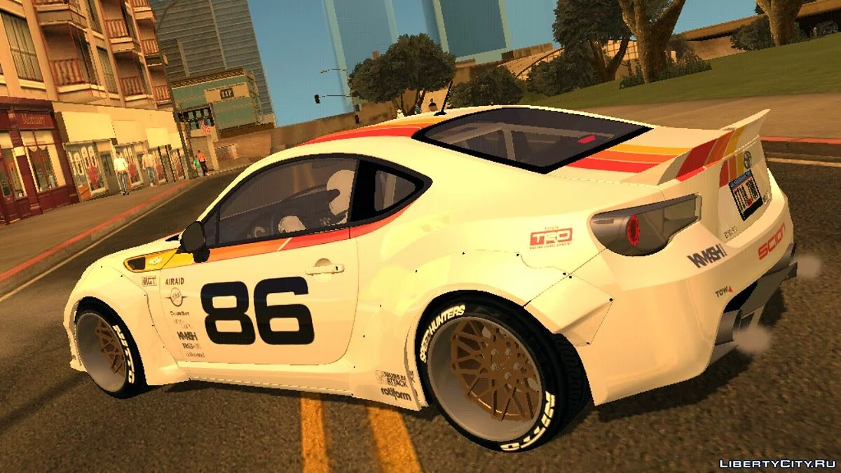 KM4SH Toyota GT86 2012 (SA lights) for mobile / GTA San Andreas (iOS, Android)