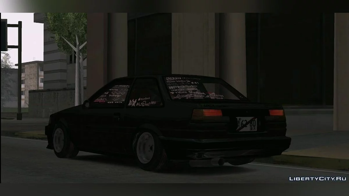 Toyota AE86 Levin / GTA San Andreas (iOS, Android)