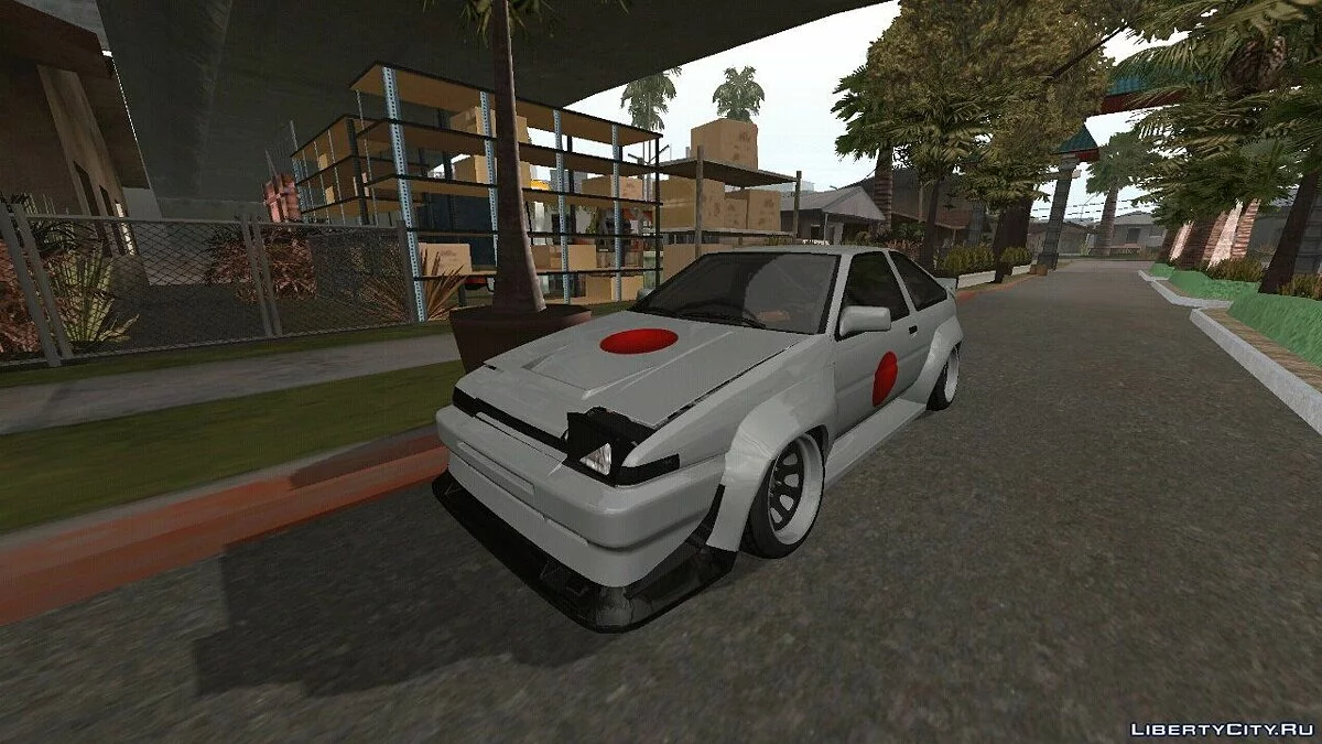 Toyota Corolla AE86 Trueno (только DFF) / GTA San Andreas (iOS, Android)