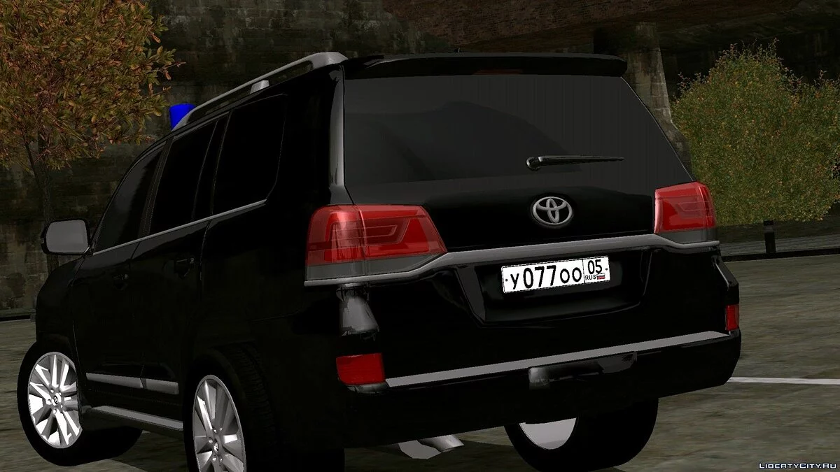 Toyota Land Cruiser 200 (ФСБ) (только DFF) / GTA San Andreas (iOS, Android)