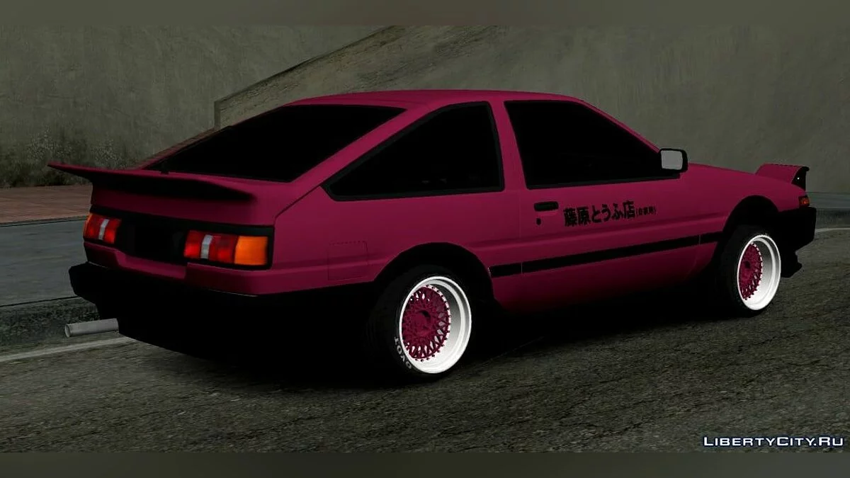 Toyota Trueno AE86 / GTA San Andreas (iOS, Android)