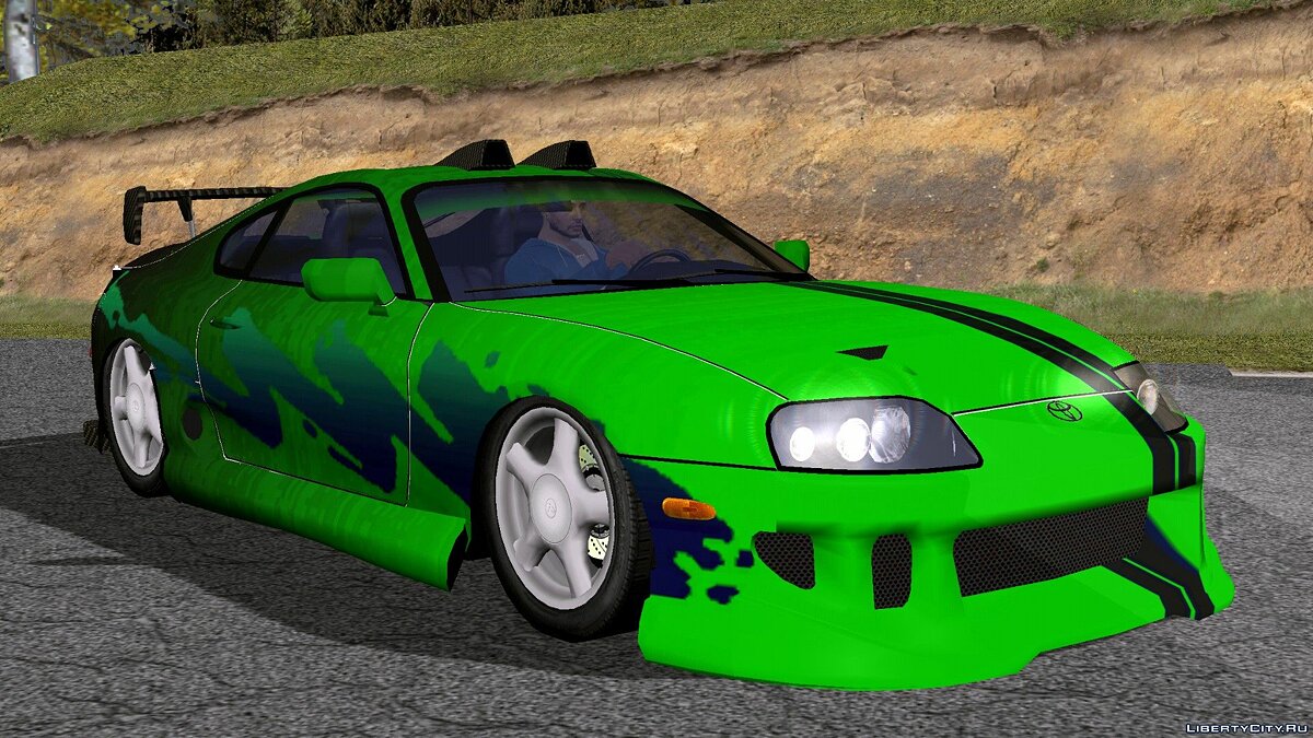 Скачать Toyota Supra + тюнинг для GTA San Andreas (iOS, Android)