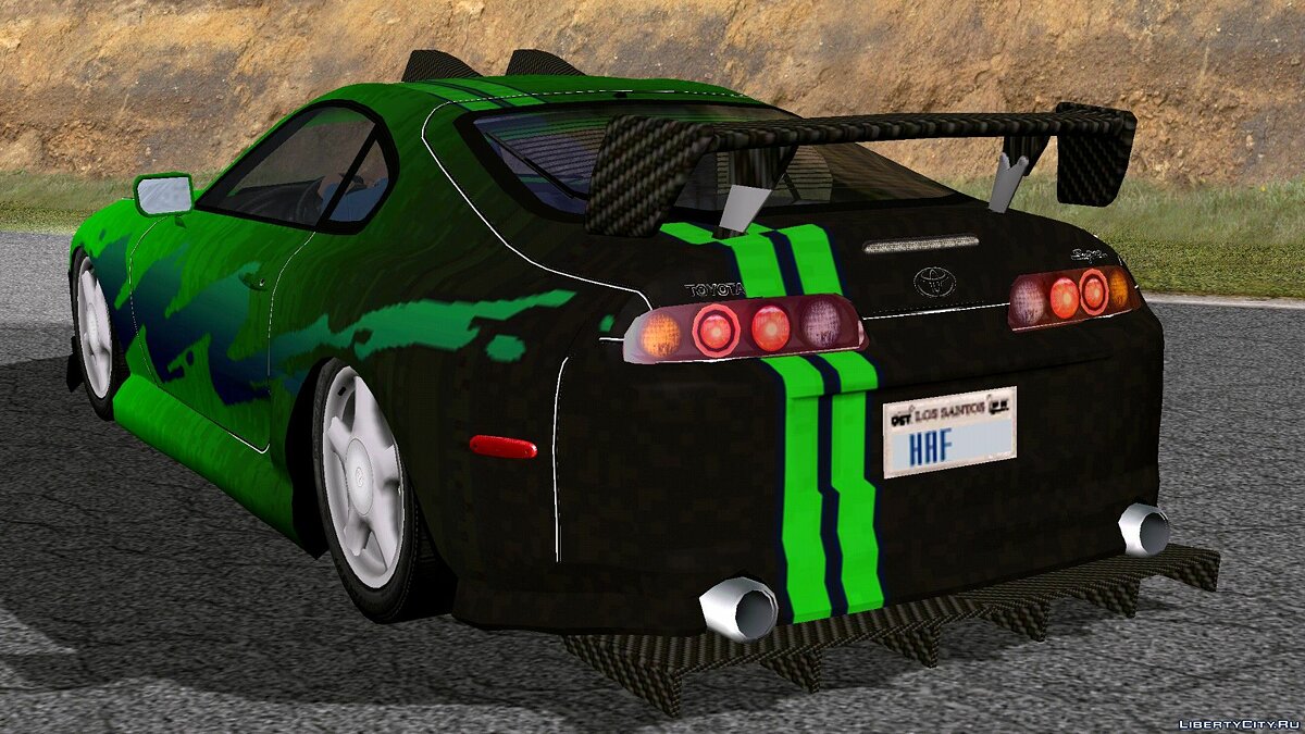 Скачать Toyota Supra + тюнинг для GTA San Andreas (iOS, Android)