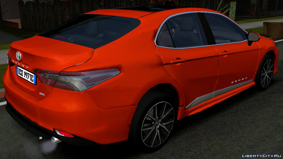 2021 Toyota Camry XLE (тільки DFF) для GTA San Andreas (iOS, Android) - Картинка #2