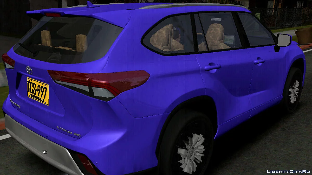 Toyota Highlander Platinum 2020 (только DFF) / GTA San Andreas (iOS, Android)