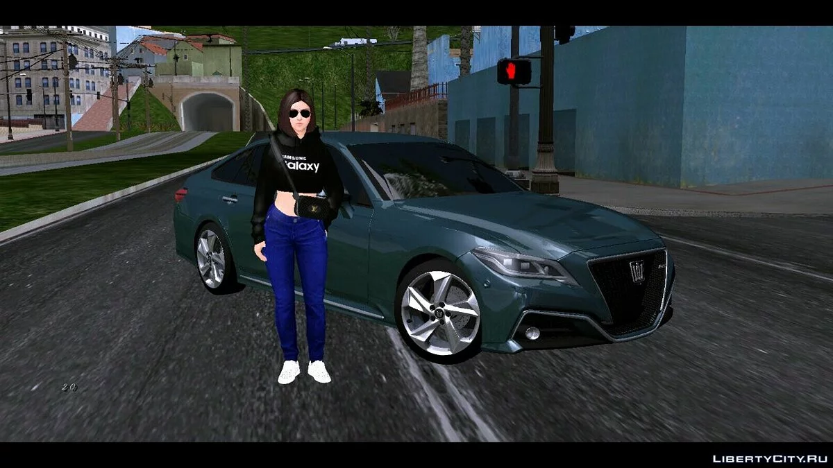 2021 Toyota Crown Hybrid RS (только DFF) / GTA San Andreas (iOS, Android)