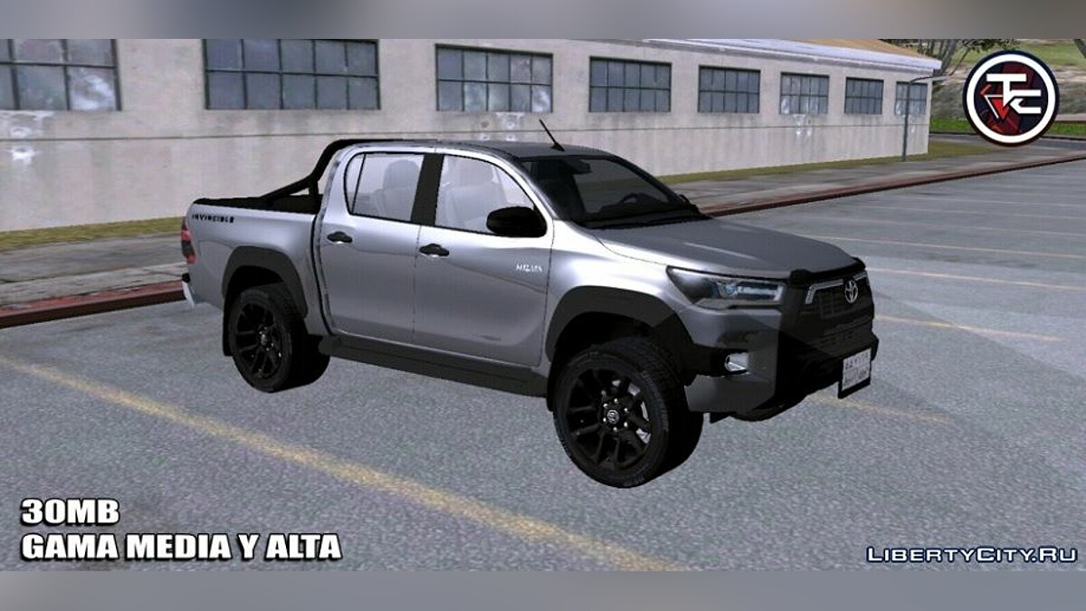 Скачать 2021 Toyota Hilux Invincible для GTA San Andreas (iOS, Android)