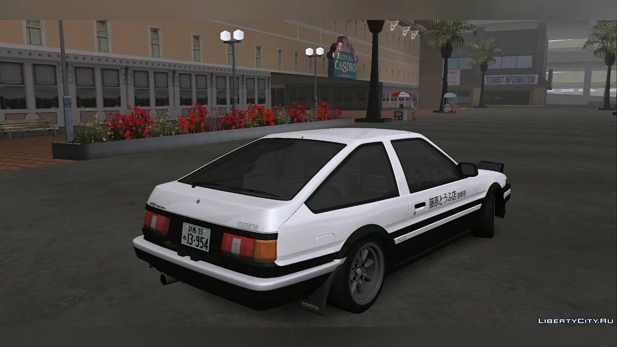Toyota Corolla AE86 Trueno Takumi\'s Version / GTA San Andreas (iOS, Android)