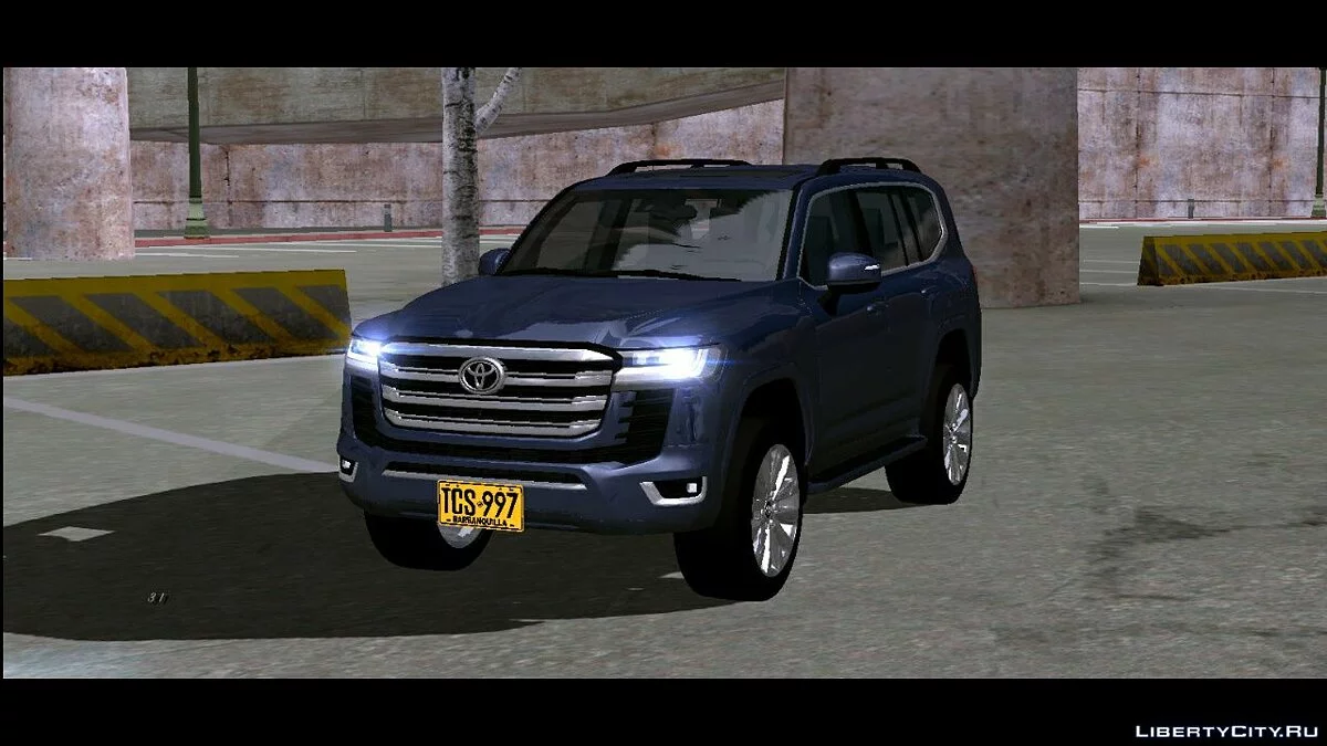 2021 Toyota Land Cruiser 300 (только DFF) / GTA San Andreas (iOS, Android)