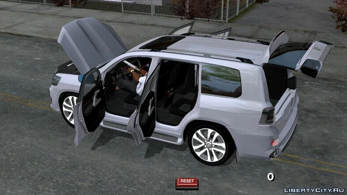 Toyota Land Cruiser 2019 v8 / GTA San Andreas (iOS, Android)