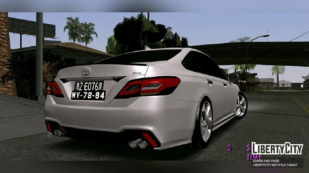 2021 Toyota Crown RS220 / GTA San Andreas (iOS, Android)