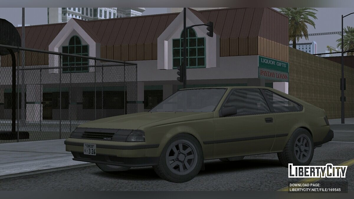 Скачать Toyota Celica Supra 1981 для GTA San Andreas (iOS, Android)