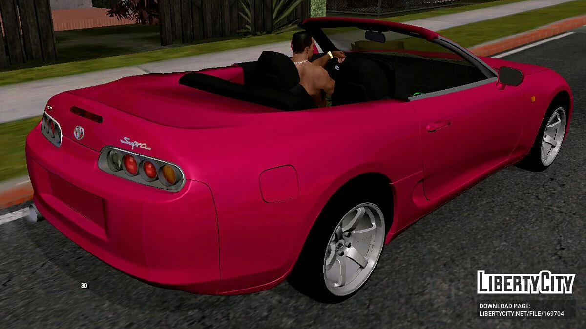 Toyota Supra Cabrio (только DFF) / GTA San Andreas (iOS, Android)