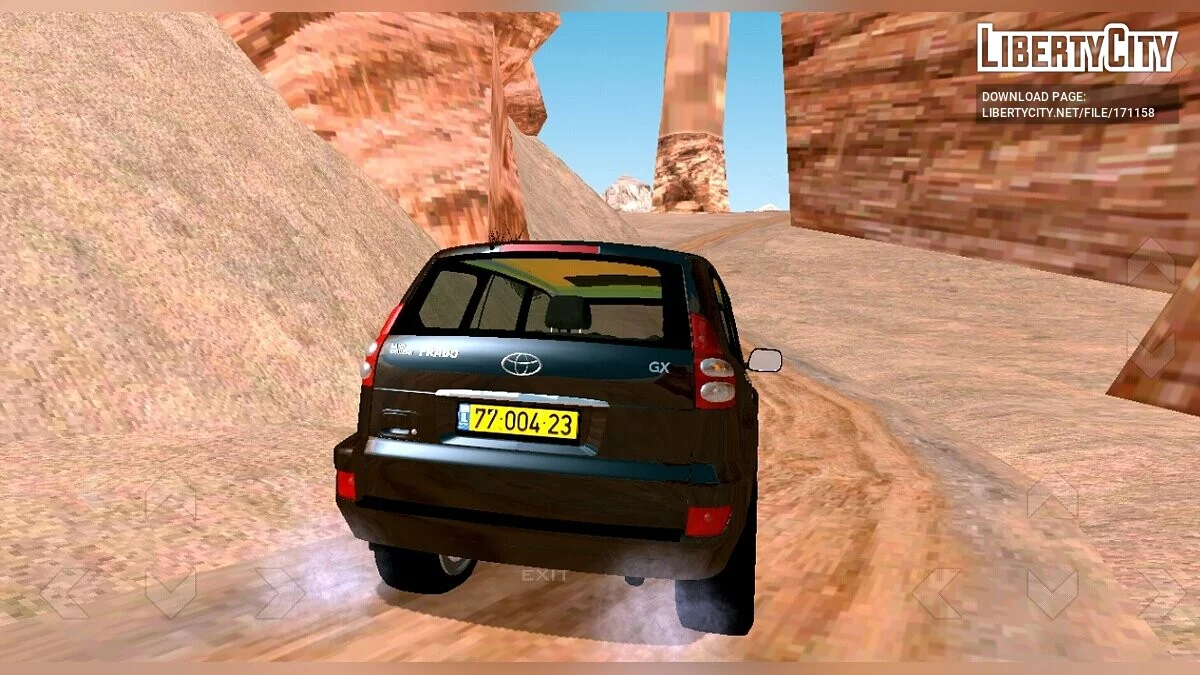 Toyota Land Cruiser Prado 120 / GTA San Andreas (iOS, Android)