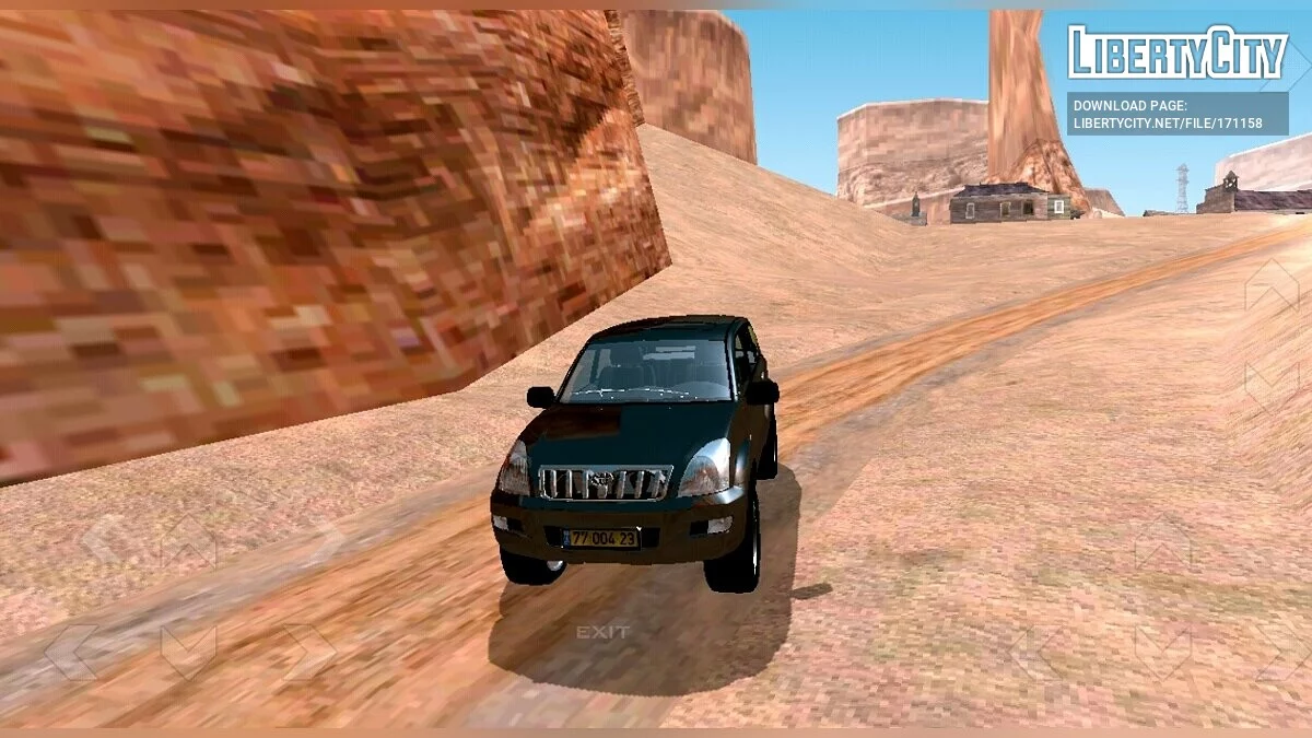 Toyota Land Cruiser Prado 120 / GTA San Andreas (iOS, Android)
