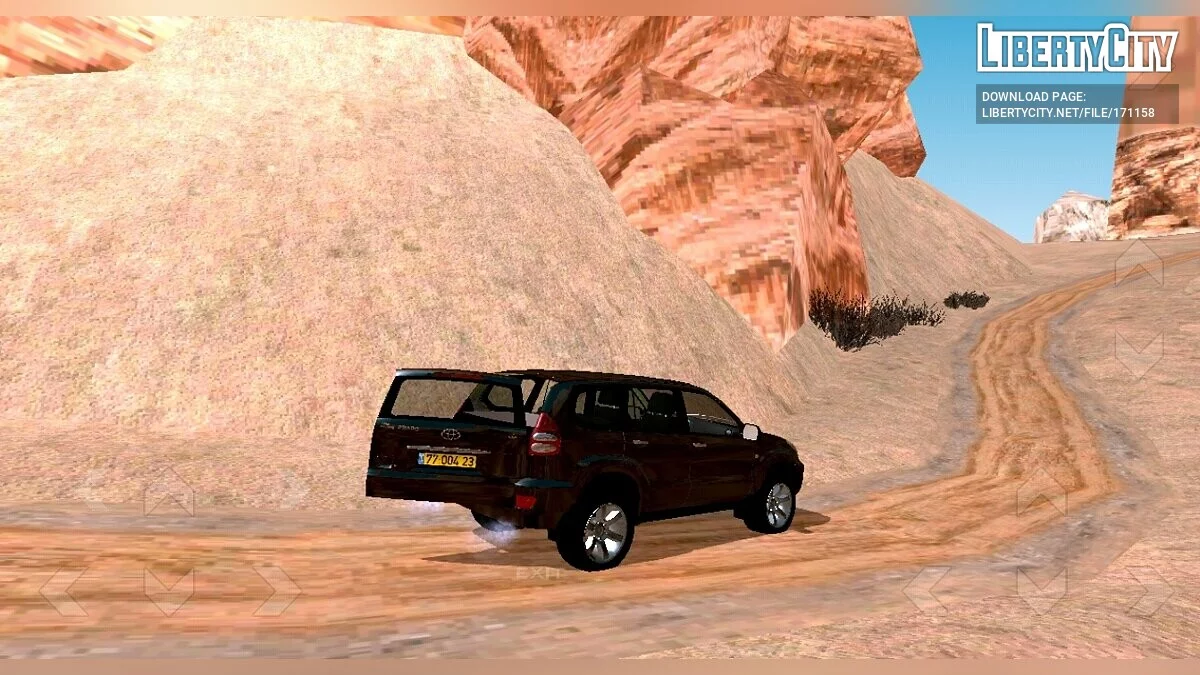 Toyota Land Cruiser Prado 120 / GTA San Andreas (iOS, Android)