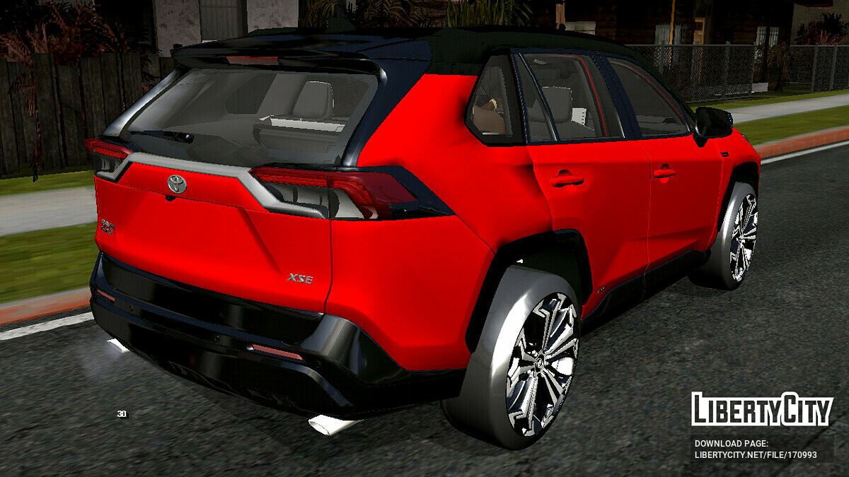 Скачать Toyota Rav4 Prime 2022 (только DFF) для GTA San Andreas (iOS,  Android)