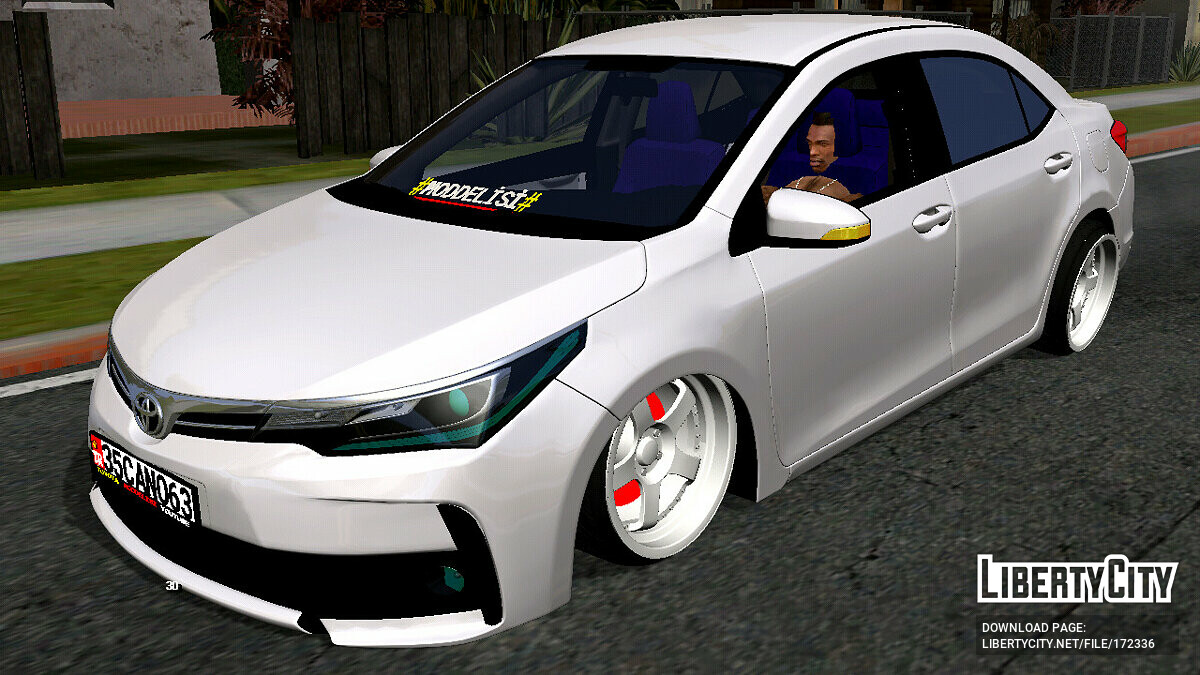 Скачать Toyota Corolla (только DFF) для GTA San Andreas (iOS, Android)