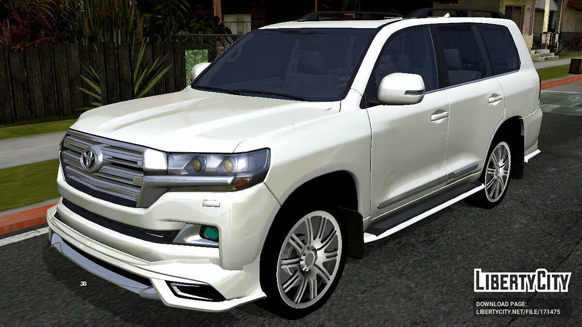 Скачать Toyota Land Cruiser ZX 2021 (только DFF) для GTA San Andreas (iOS,  Android)