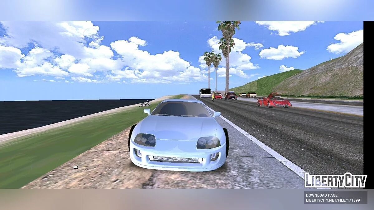 Toyota Supra (DFF ONLY) / GTA San Andreas (iOS, Android)