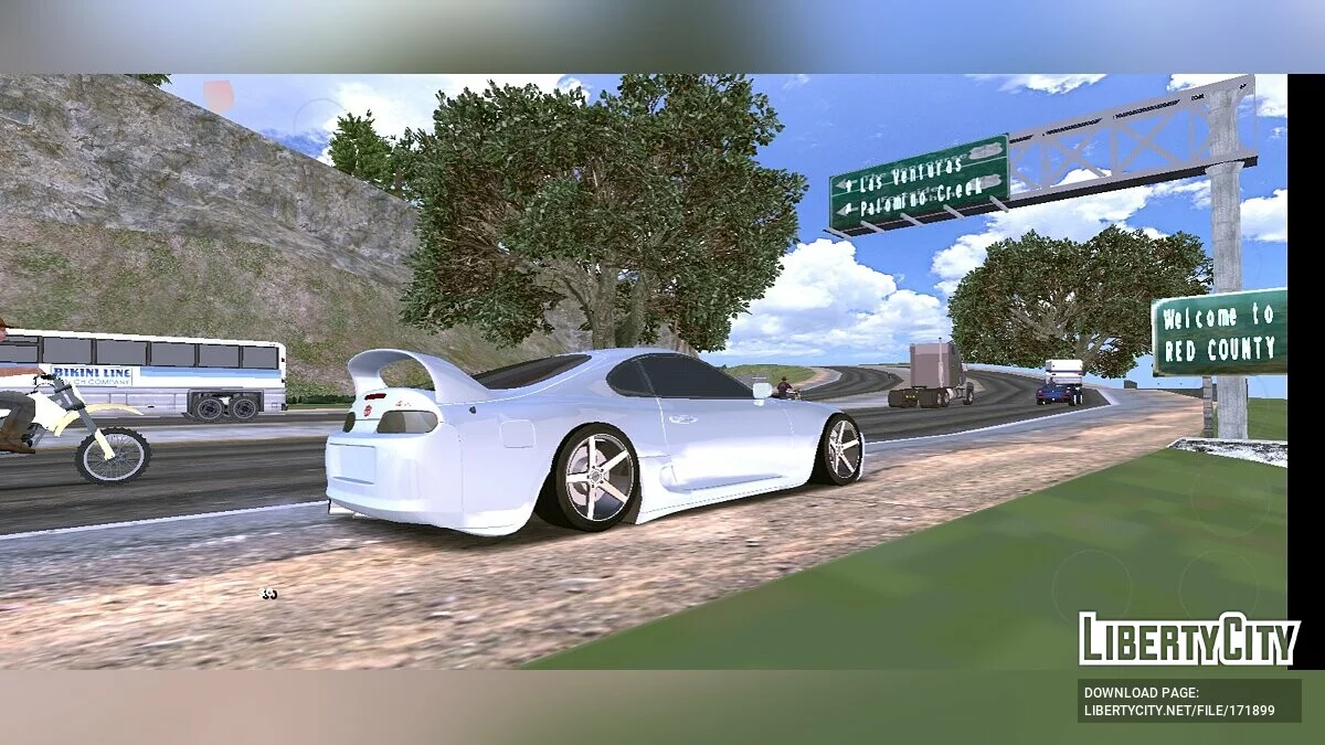 Toyota Supra (DFF ONLY) / GTA San Andreas (iOS, Android)