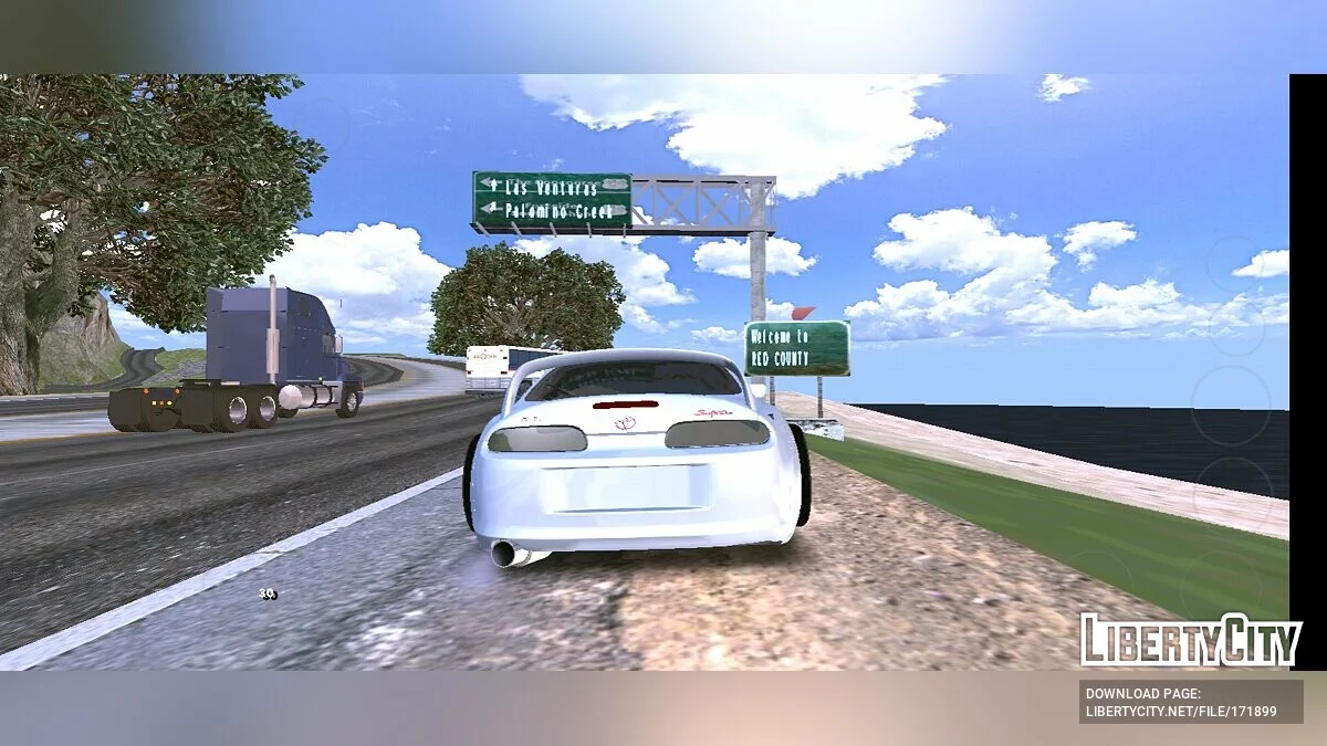 Toyota Supra (DFF ONLY) / GTA San Andreas (iOS, Android)