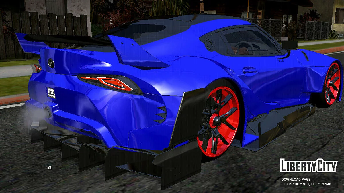 Toyota Supra A90 Body Kit (только DFF) / GTA San Andreas (iOS, Android)