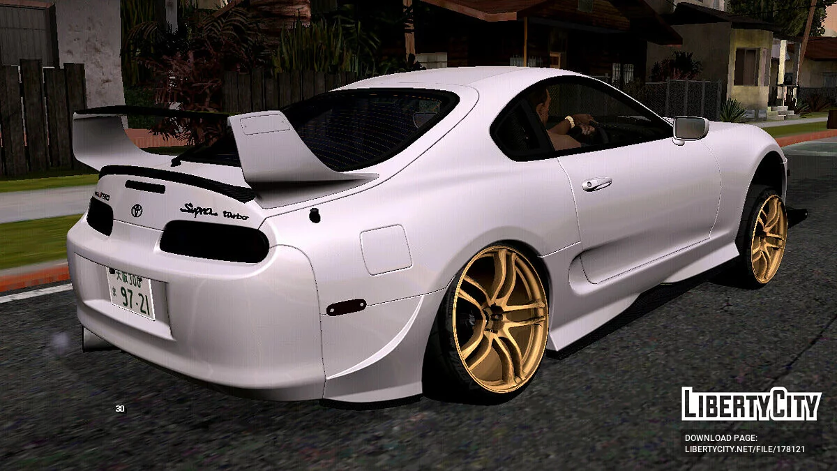 Toyota Supra A80 Stance / GTA San Andreas (iOS, Android)