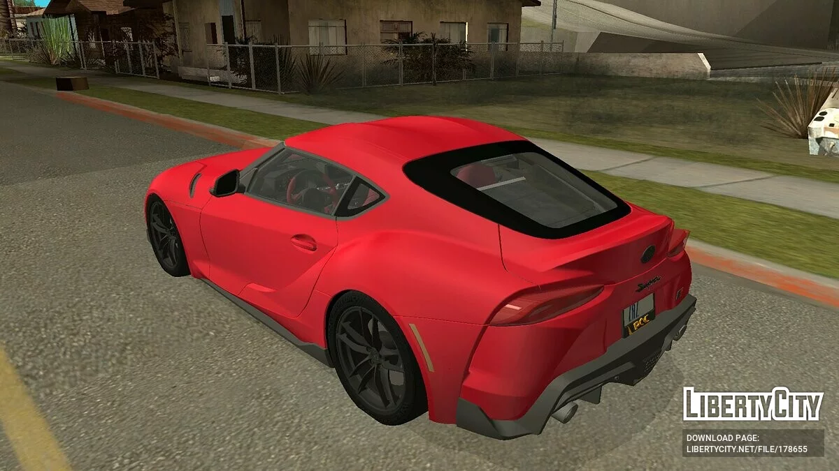 Toyota GR Supra 2020 / GTA San Andreas (iOS, Android)